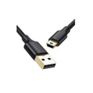 Кабель Ugreen US132 USB-А 2.0 Male to Mini USB 5pin Male Cable 2 м Черный 30472