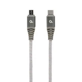 Кабель USB 2.0 Micro BM-тато/C-тато, 1.5 м, преміум Cablexpert