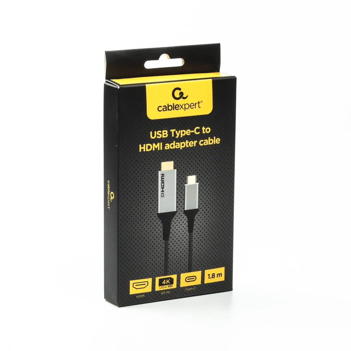 Кабель USB-C на Hdmi, 4K 60 Гц, 1.8 м Cablexpert A-CM-Hdmim4K-1.8M — фото 2