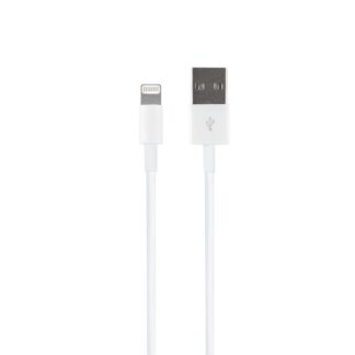 Кабель USB — Lightning 2.4A 1 м білий для iPhone iPad iPod