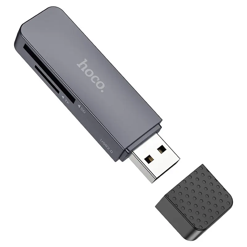 Кардрідер Hoco HB45 Spirit USB 3.0 для карт MicroSD/SD Швидке