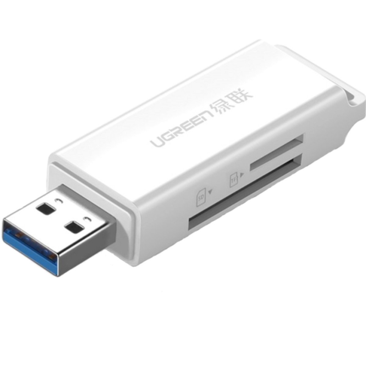 Кардрідер Ugreen CM104 USB 3.0 to TF + SD Dual Card Reader Black