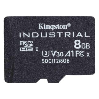 Карта пам'яті microSDHC (UHS-1 U3) Kingston Industrial 8Gb 10