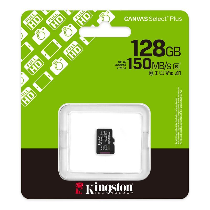 Карта пам'яті microSDXC (UHS-1) Kingston Canvas Select (R-150MB/s) — фото 3