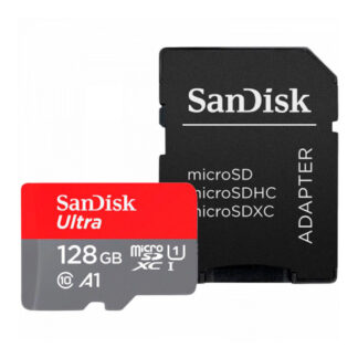 Карта пам'яті microSDXC (UHS-1) SanDisk Ultra 128Gb 10 A1