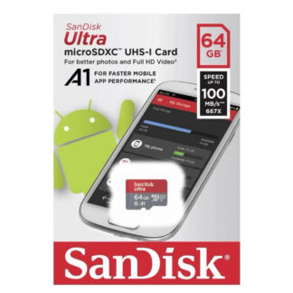 Карта пам'яті microSDXC (UHS-1) SanDisk Ultra 64Gb 10 A1 (100Mb/s) — фото 3