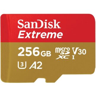 Карта пам'яті microSDXC (UHS-1 U3) SanDisk Extreme A2 256Gb 10