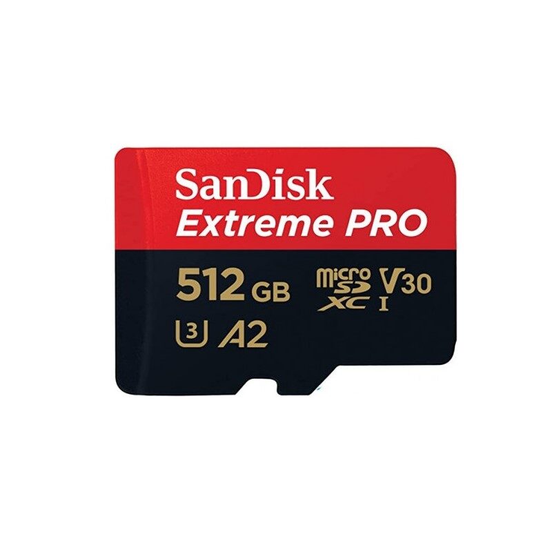 Карта пам'яті microSDXC (UHS-1 U3) SanDisk Extreme Pro A2 512Gb class