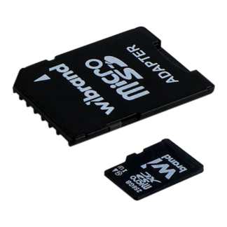 Карта пам’яті Wibrand microSDXC 256 ГБ UHS-I U3 Class 10 + SD адаптер