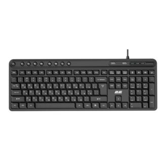 Клавіатура 2E KS1100 дротова з USB HUB, EN/UK