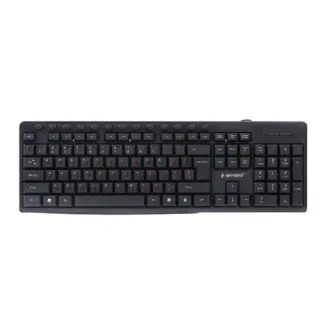 Клавіатура дротова мультимедійна, USB, чорний Gembird KB-UM-107-UA