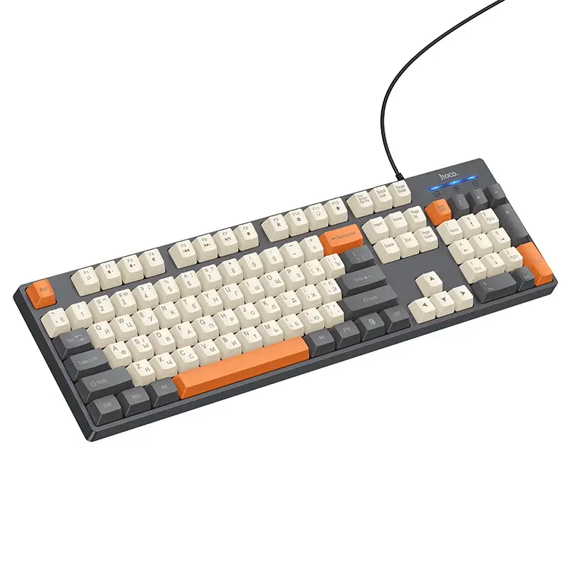 Клавіатура Hoco GM61 Murphy Gaming USB з RGB-підсвіткою, українська