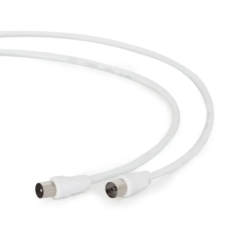 Коаксіальний подовжувач Cablexpert 75 Ом білий (CCV-515-W-3M)
