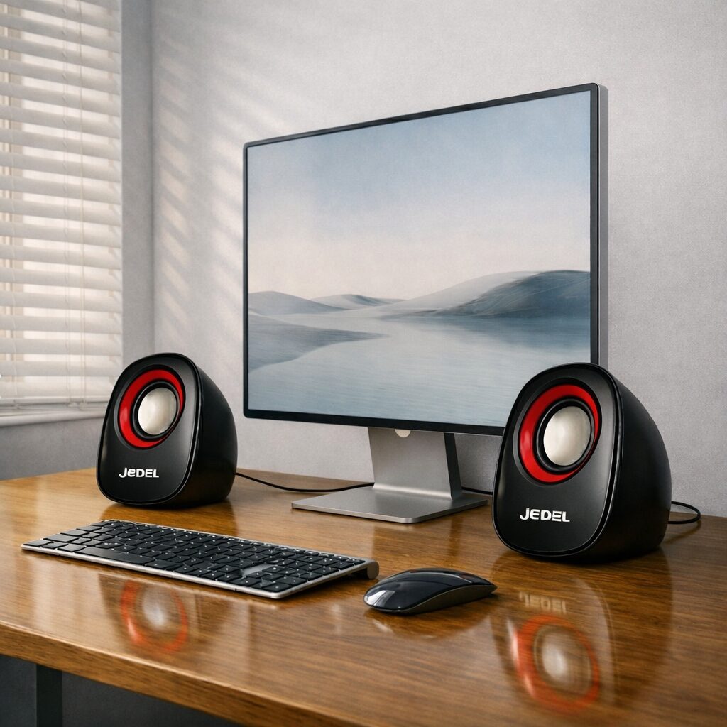 Колонки для комп'ютера Jedel JD-M600 USB 2.0 стерео 6 Вт акустика для