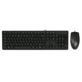 Комплект дротовий USB, KK-3 + OP-330, чорний A4Tech KK-3330 Black