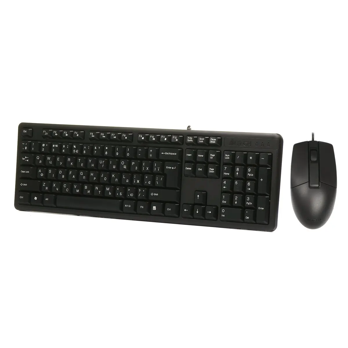 Комплект дротовий USB, KK-3 + OP-330, чорний A4Tech KK-3330 Black — фото 2