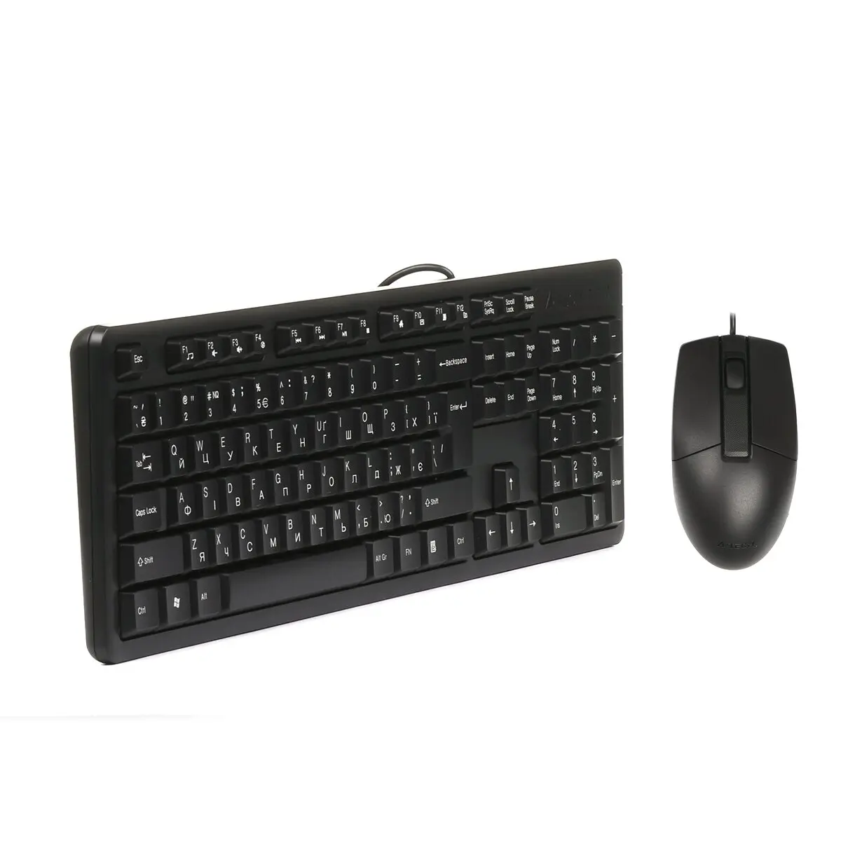 Комплект дротовий USB, KK-3 + OP-330, чорний A4Tech KK-3330 Black — фото 3