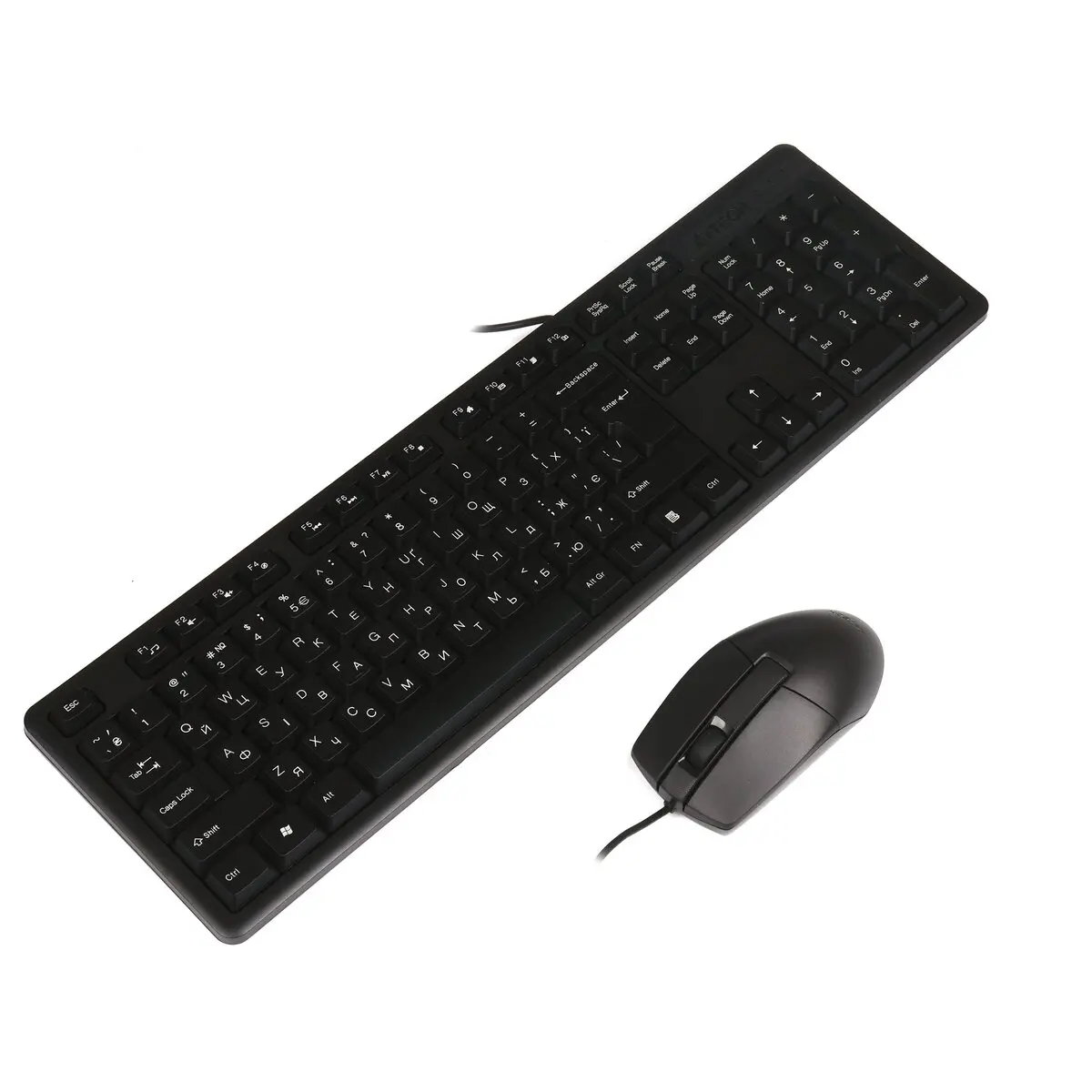 Комплект дротовий USB, KK-3 + OP-330, чорний A4Tech KK-3330 Black — фото 4