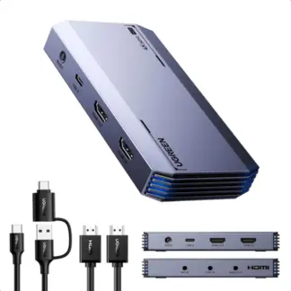 Конвертер сигнала Hdmi 4K@60Hz Ugreen CM700 Сірий 25173