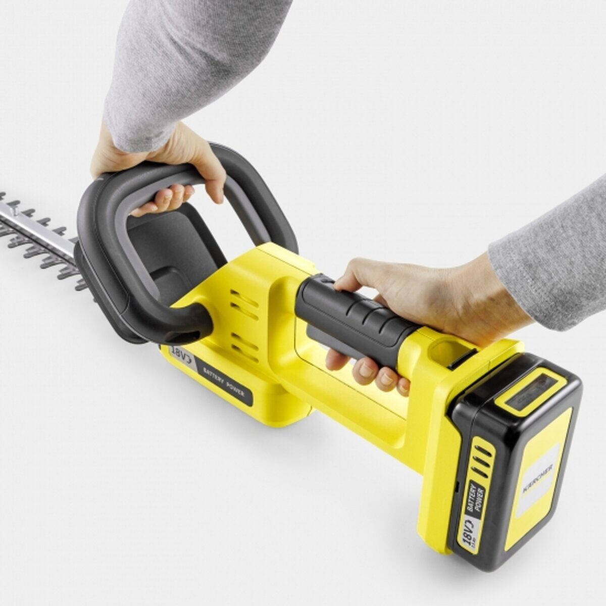 Кущоріз акумуляторний Karcher HGE 3-18 50 см — фото 2