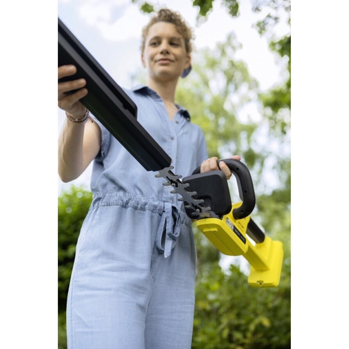 Кущоріз акумуляторний Karcher HGE 3-18 50 см — фото 6
