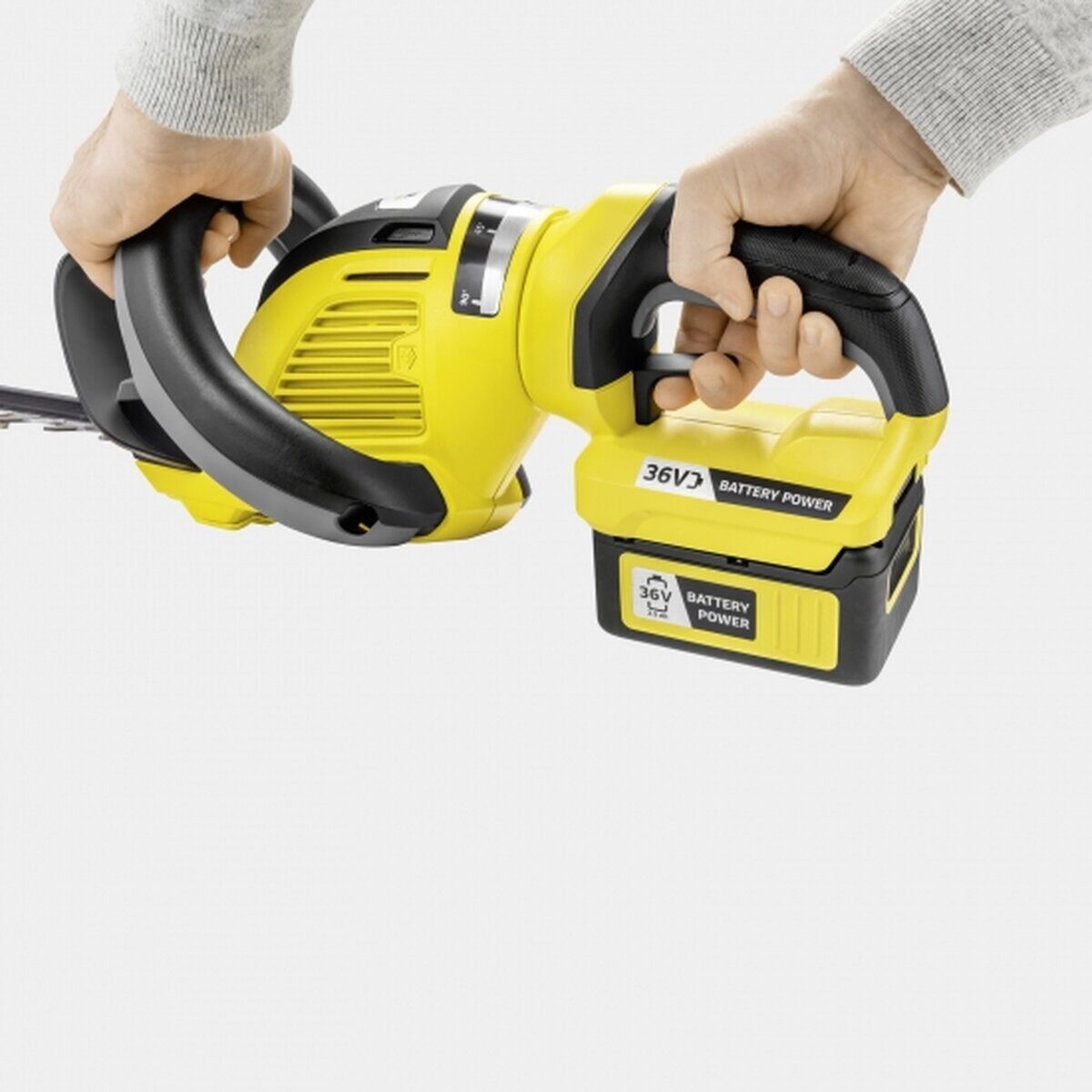 Кущоріз акумуляторний Karcher HGE 36-60 Battery 36 В лезо 60 см — фото 3
