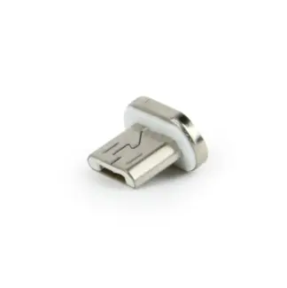 Магнітний конектор Micro USB Cablexpert, металевий
