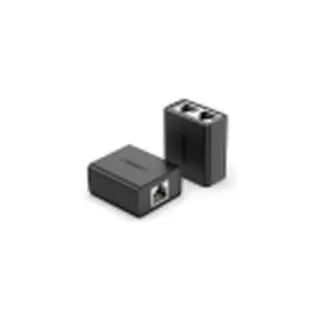 Сетевые соединители Ugreen CM210 RJ-45 1 to 2 Ethernet Converter, 2 шт Черный