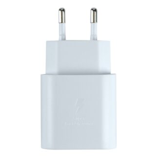 Мережевой зарядный прибор Samsung 25W USB-C PD/QC + кабель Type-C
