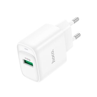 Мережевий Зарядний Пристрій Hoco C140A 1USB QC 18W Білий