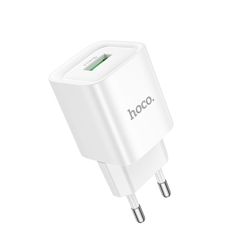 Мережевий зарядний пристрій Hoco C145A Charm single port QC3.0 charger