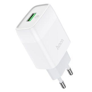 Мережевий зарядний пристрій Hoco C72Q Glorious single port QC3.0
