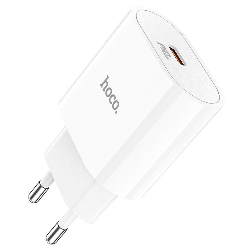 Мережевий зарядний пристрій Hoco C94A Metro single port PD20W charger — фото 4