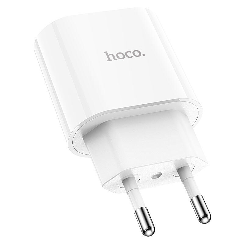 Мережевий зарядний пристрій Hoco C94A Metro single port PD20W charger — фото 5