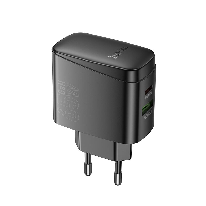 Мережевий зарядний пристрій Hoco CS63A Bright PD65W (1A1C) charger