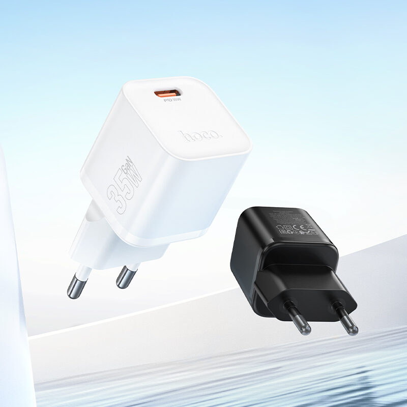 Мережевий зарядний пристрій Hoco N66 Ingenious single port PD35W — фото 5