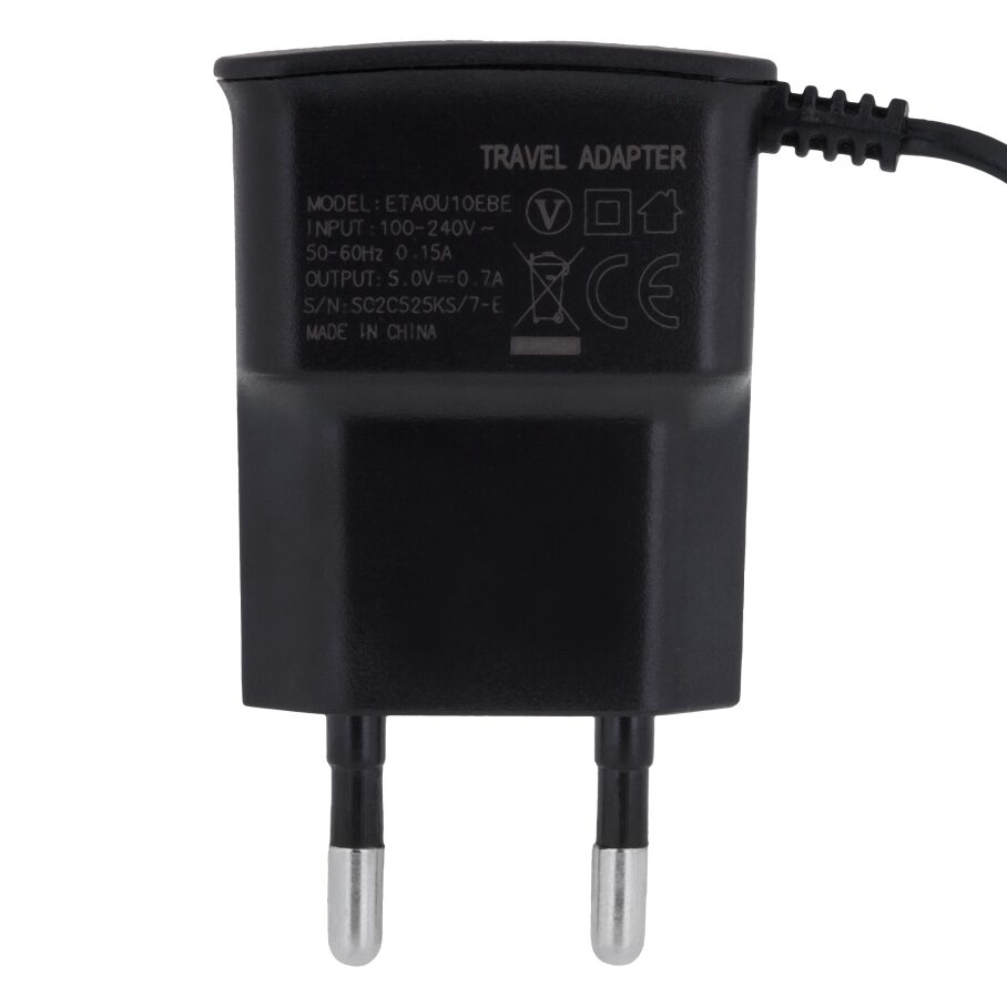 Мережевий Зарядний Пристрій Power 7 Star D880 Duos 1A Чорний