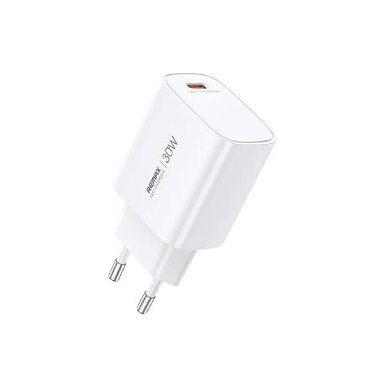 Мережевий зарядний пристрій Remax GaN Fast Charger 1C U187-C30W EU
