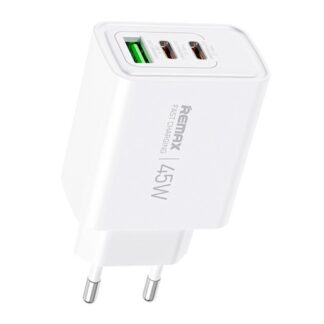 Мережевий зарядний пристрій Remax Kiddy Series 45W 2C+1A Fast Charger