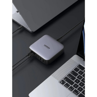 Мережевий зарядний пристрій Ugreen CD271 GaN 200W Desktop Charger 2xUSB-A+4xUSB-C Black — фото 2