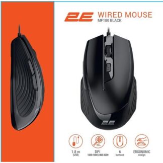 Миша 2E MF180 USB-A чорна