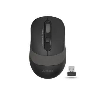 Миша бездротова Fstyler, USB, 2000 dpi, чорний + сірий A4Tech FG10