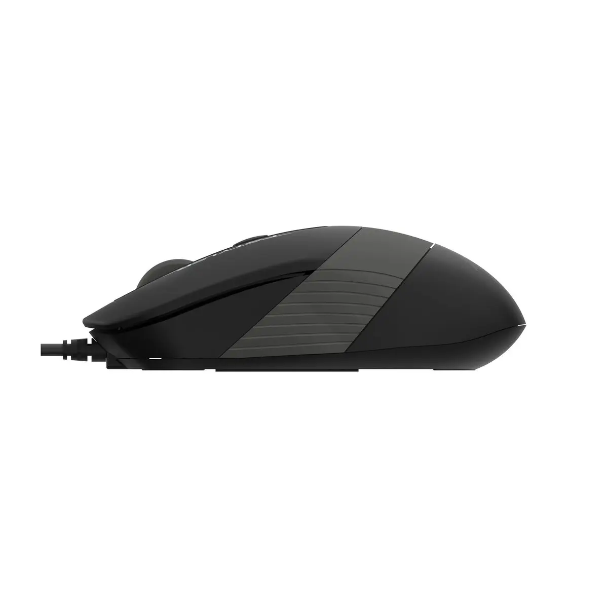 Миша дротова безшумна Fstyler, USB, 1600 dpi, сірий A4Tech FM10S — фото 3