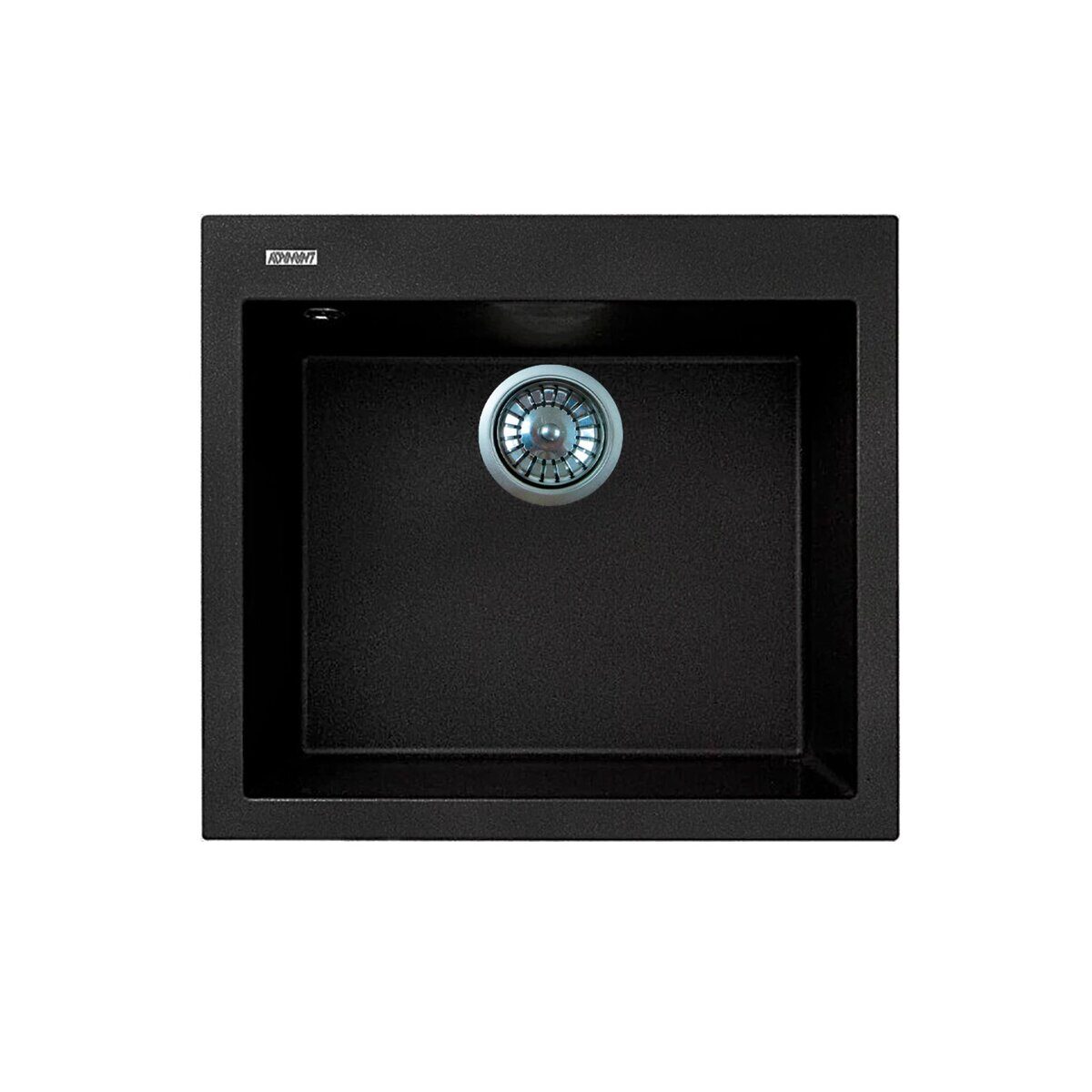 Мийка кухонна Adamant Univer 560 х 500 мм чорний