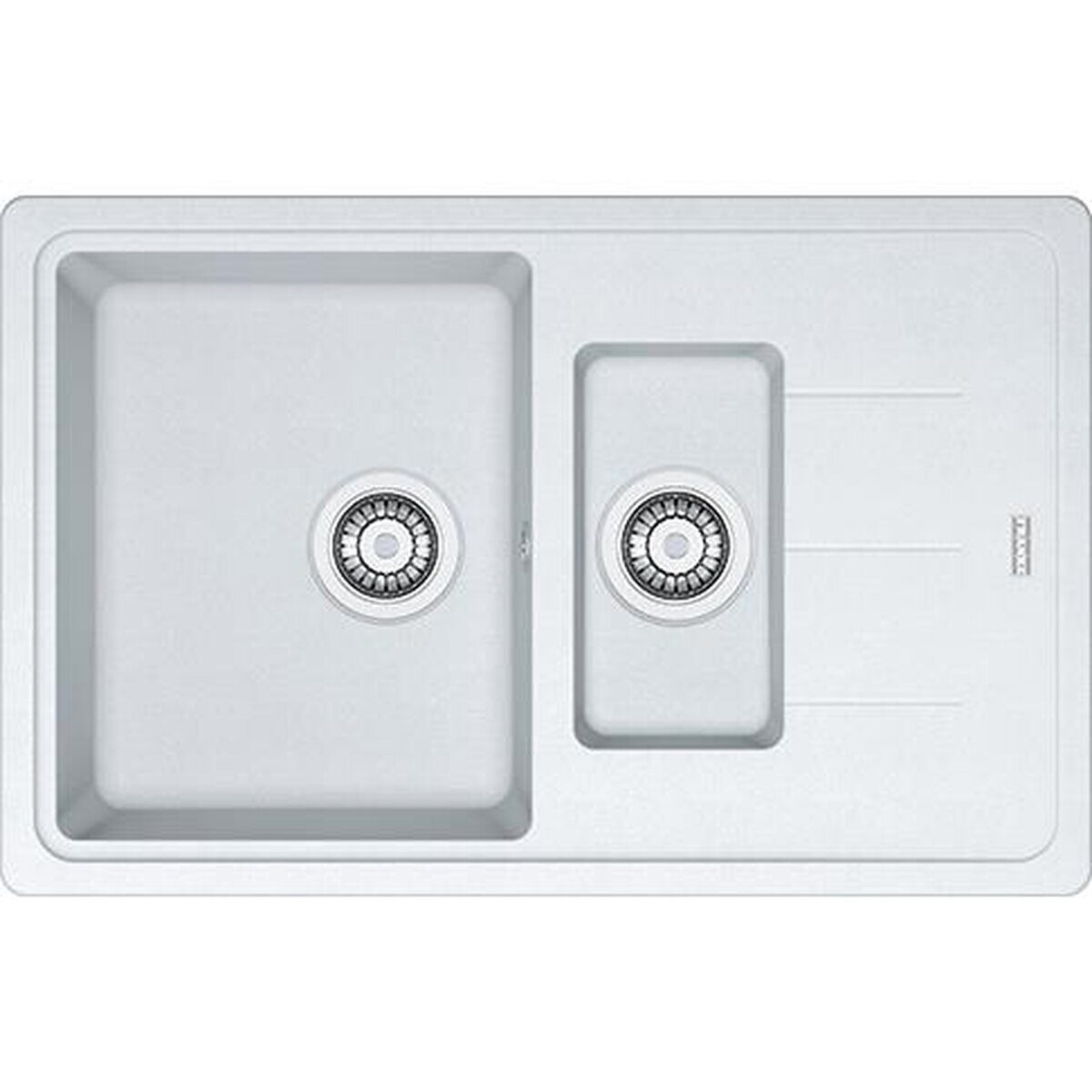 Мийка кухонна Franke Basis 780 х 500 мм біла