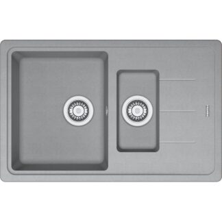 Мийка кухонна Franke Basis 780 х 500 мм сірий камінь