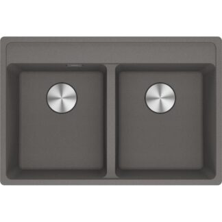 Мийка кухонна Franke Maris 760 х 510 мм MRG 620 TL, сірий камінь