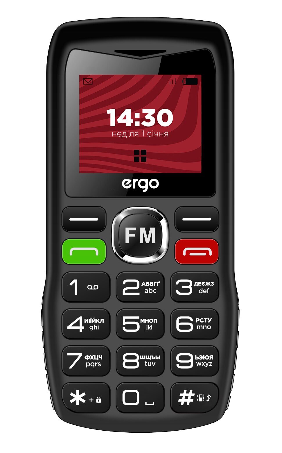 Мобільний телефон Ergo R182 Dual Sim 2 SIM