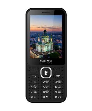 Мобільний телефон Sigma mobile X‑style 31 Power Type‑C, чорний
