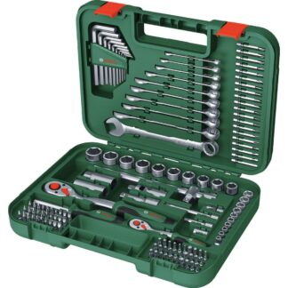 Набор инструментов Bosch 1/2″, 1/4″ CrV, 132 шт